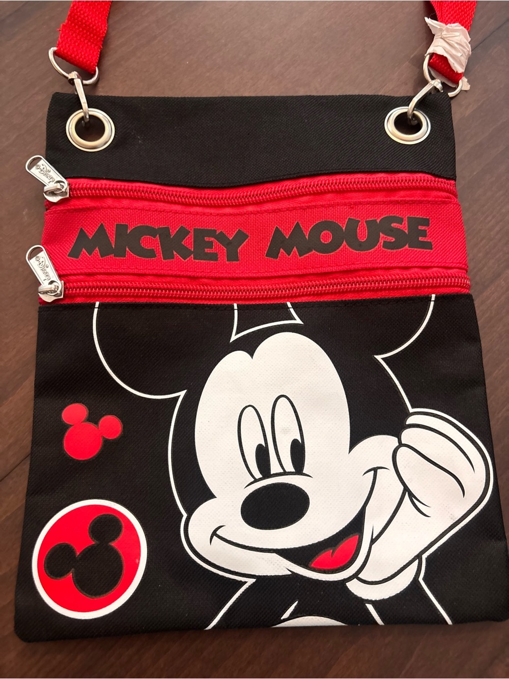 Disney Mickey Mouse Black & Red Crossbody bag NWOT